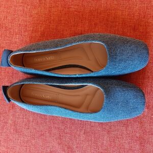 Franco Sarto womans size 6 denim ballet flats